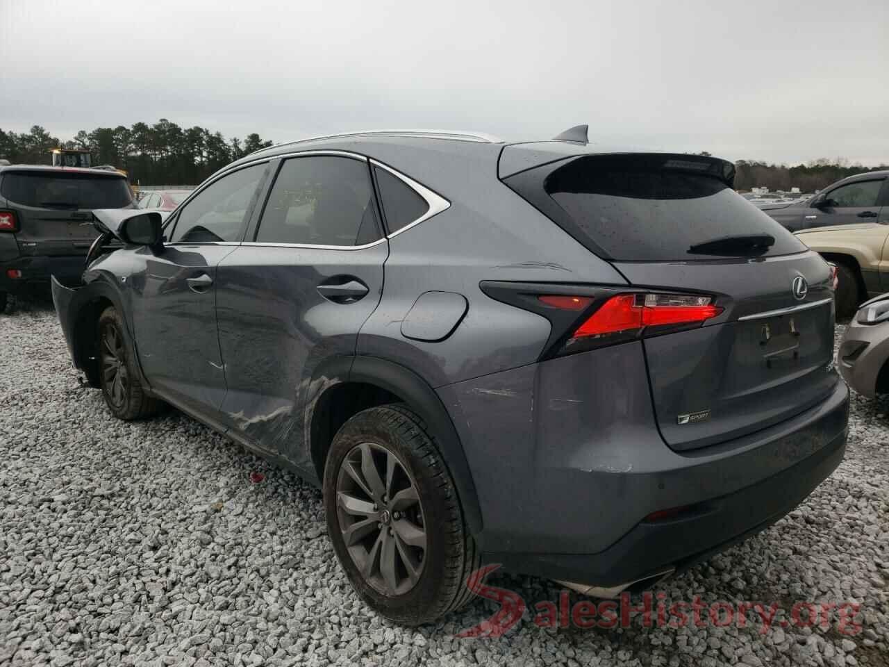 JTJYARBZ8H2069306 2017 LEXUS NX