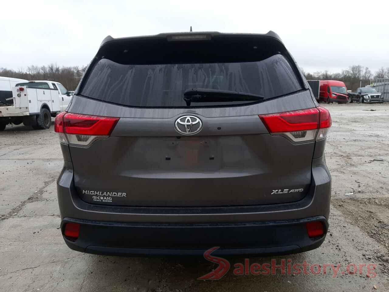 5TDJZRFH4JS543703 2018 TOYOTA HIGHLANDER