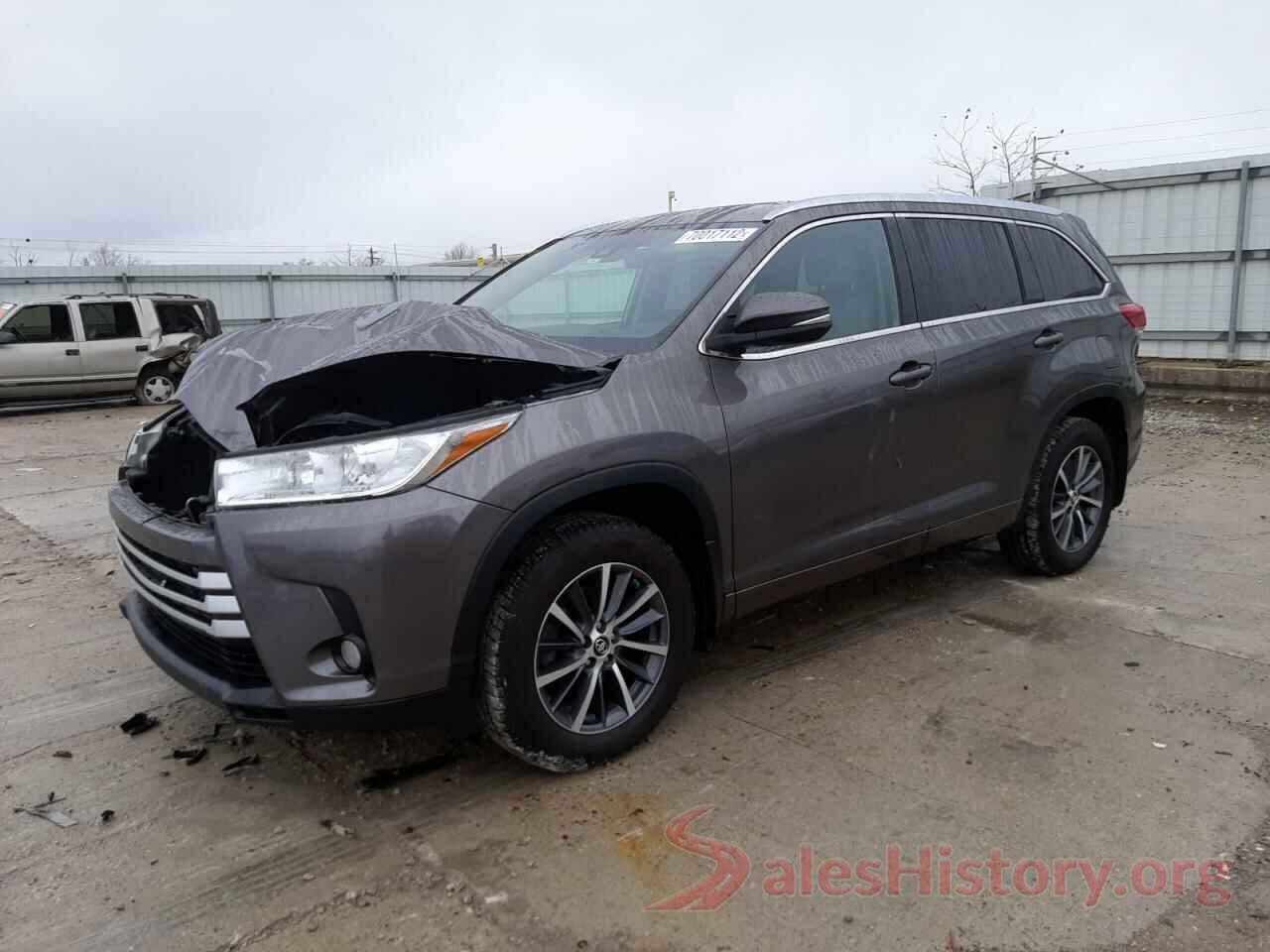 5TDJZRFH4JS543703 2018 TOYOTA HIGHLANDER