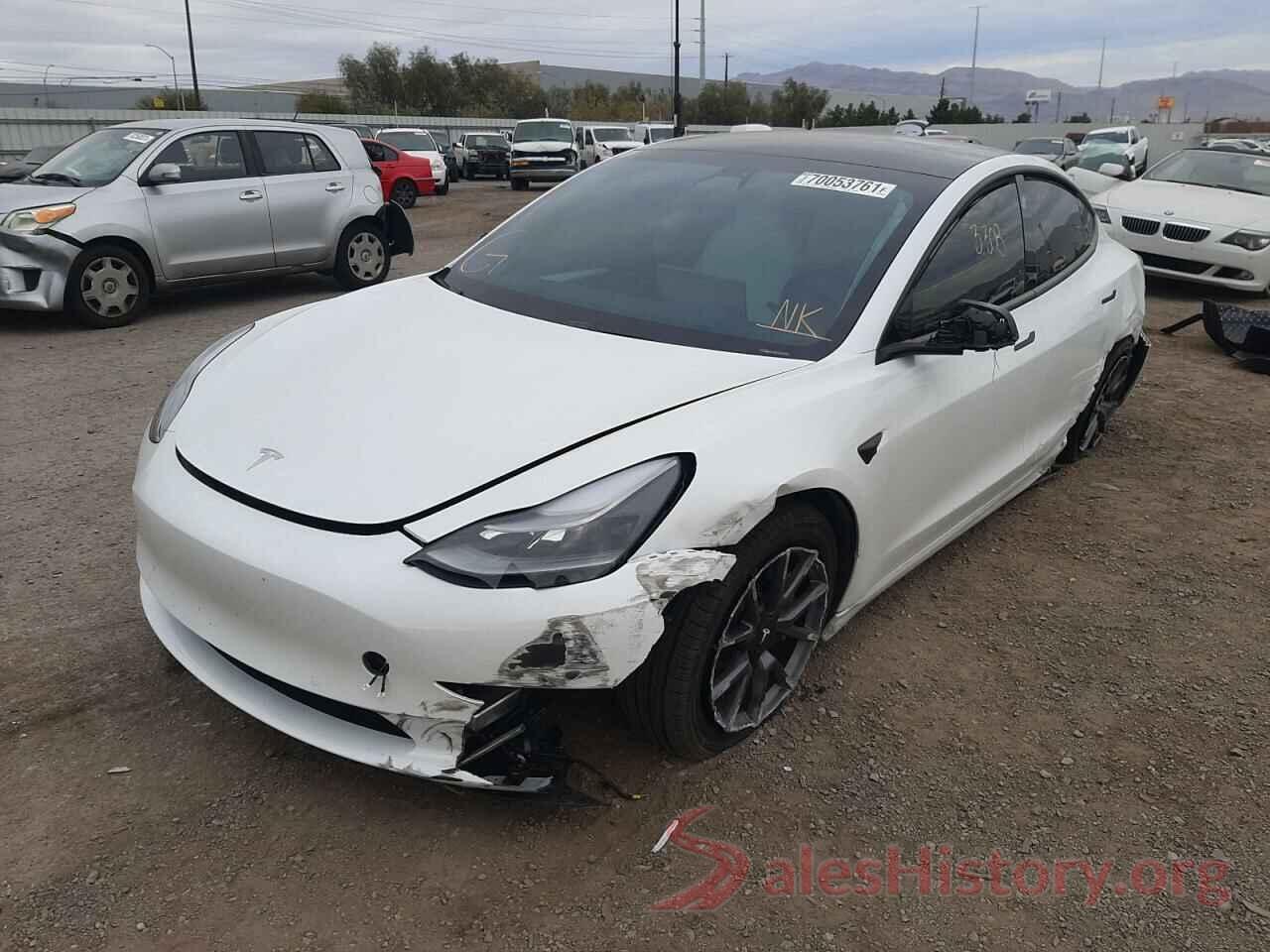 5YJ3E1EA4MF047786 2021 TESLA MODEL 3