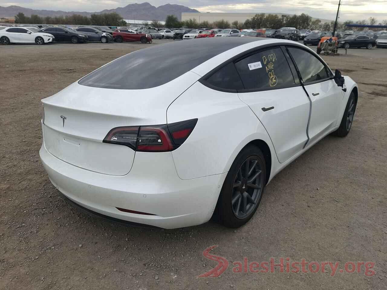 5YJ3E1EA4MF047786 2021 TESLA MODEL 3