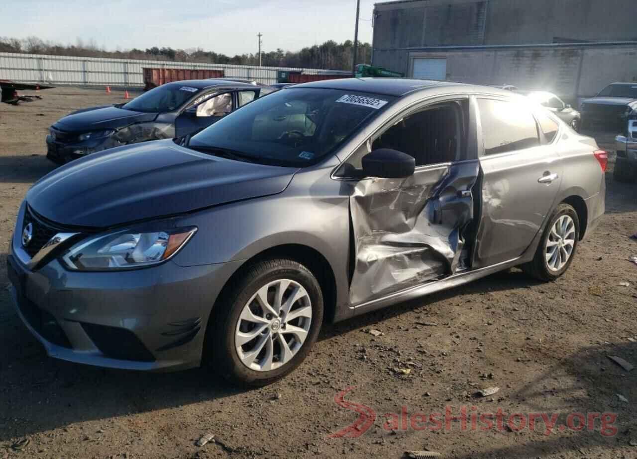 3N1AB7APXKY342621 2019 NISSAN SENTRA