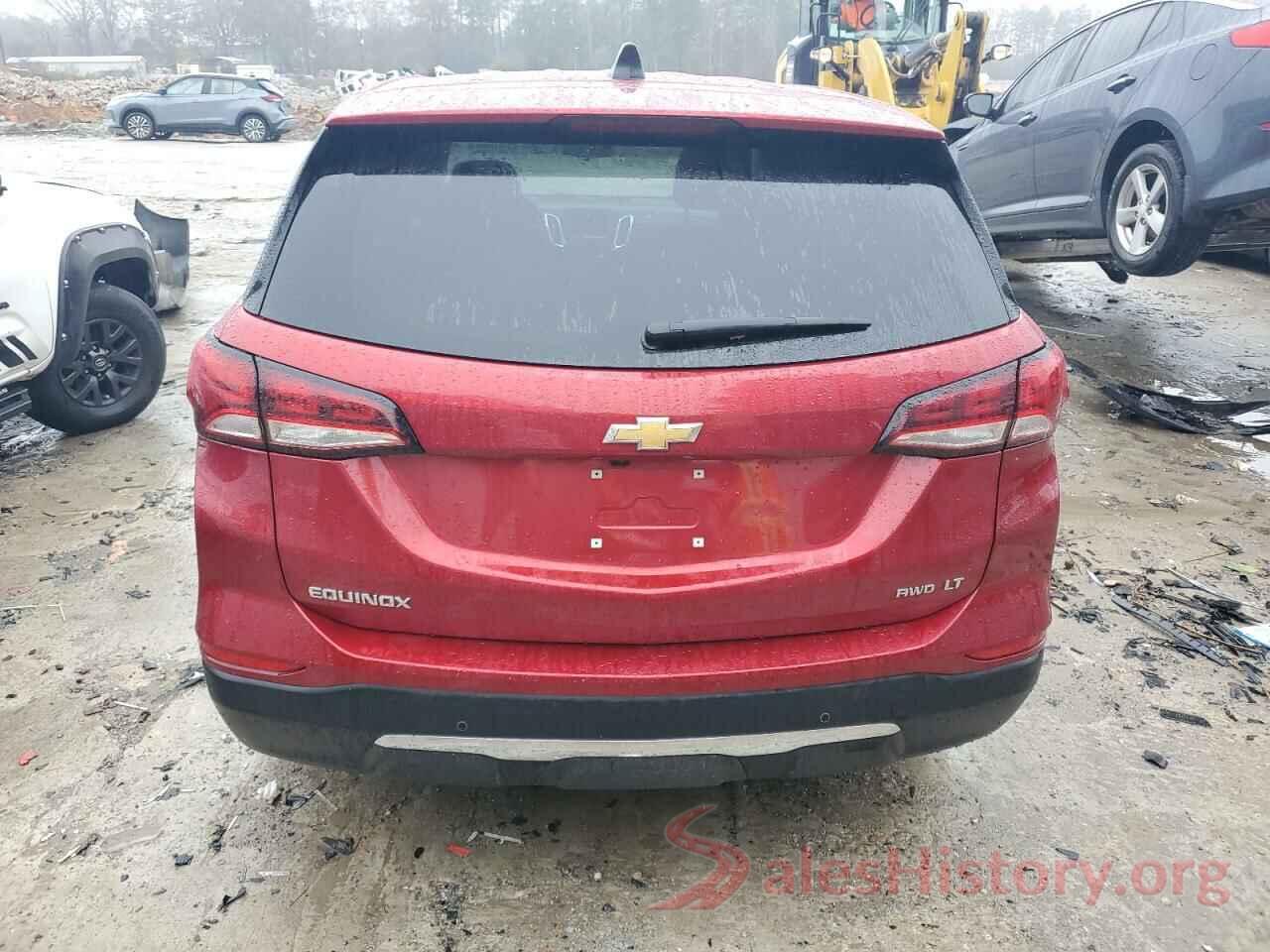 3GNAXUEV6NL225861 2022 CHEVROLET EQUINOX