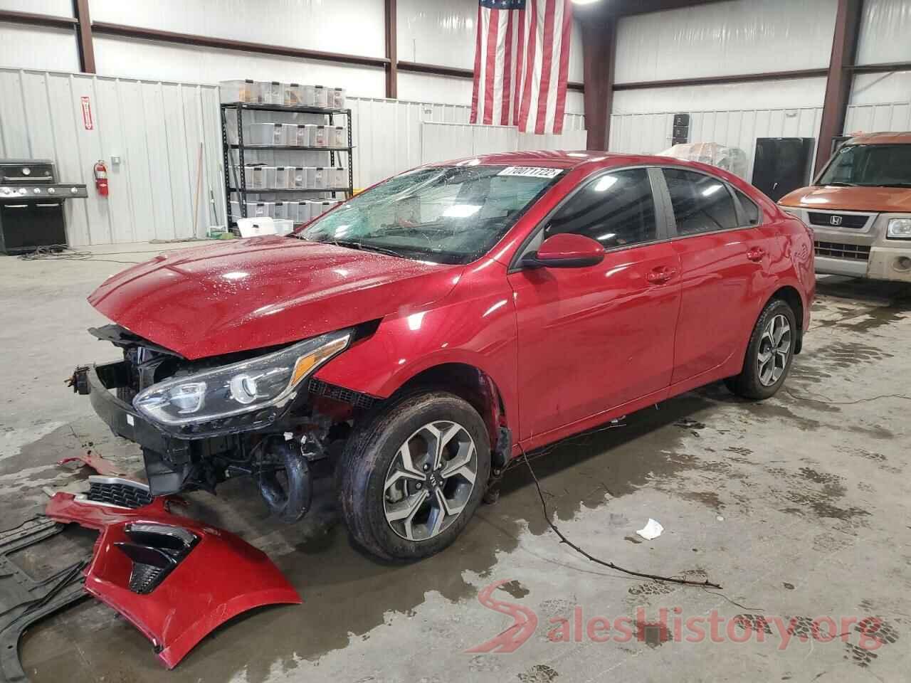 3KPF24AD8LE217322 2020 KIA FORTE