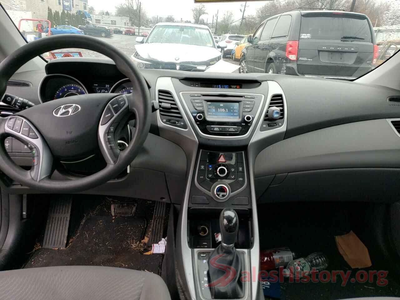 KMHDH4AE4FU420935 2015 HYUNDAI ELANTRA