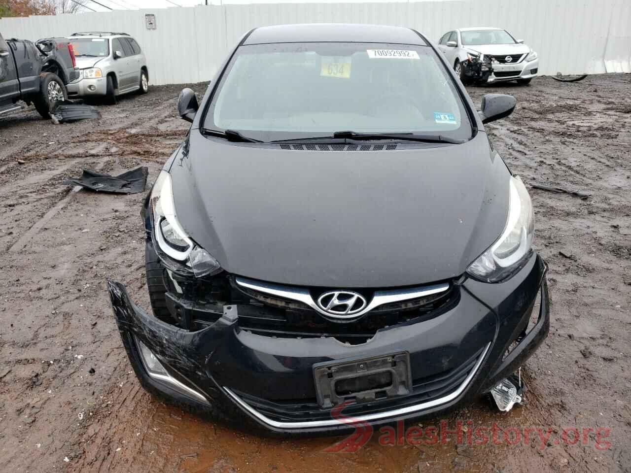 KMHDH4AE4FU420935 2015 HYUNDAI ELANTRA