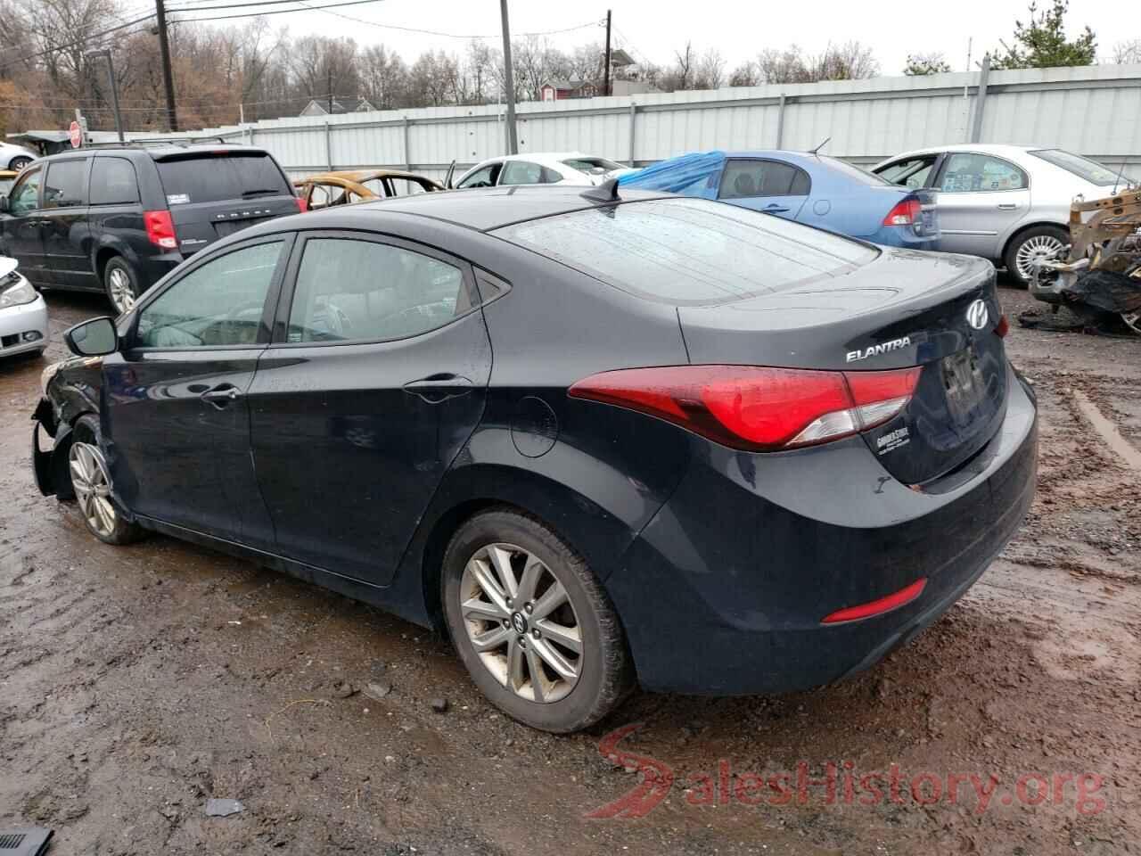 KMHDH4AE4FU420935 2015 HYUNDAI ELANTRA