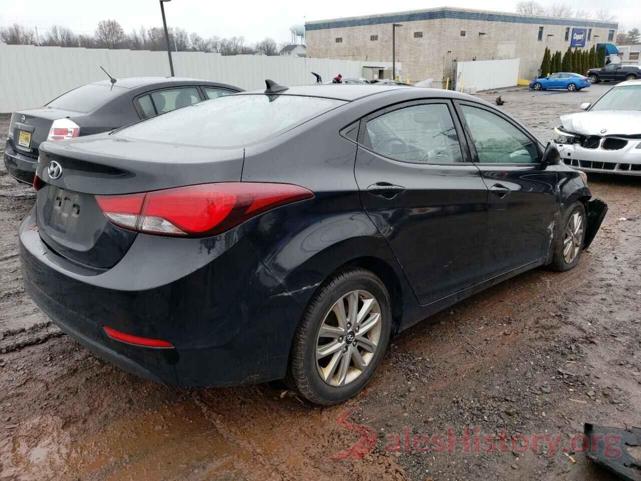 KMHDH4AE4FU420935 2015 HYUNDAI ELANTRA