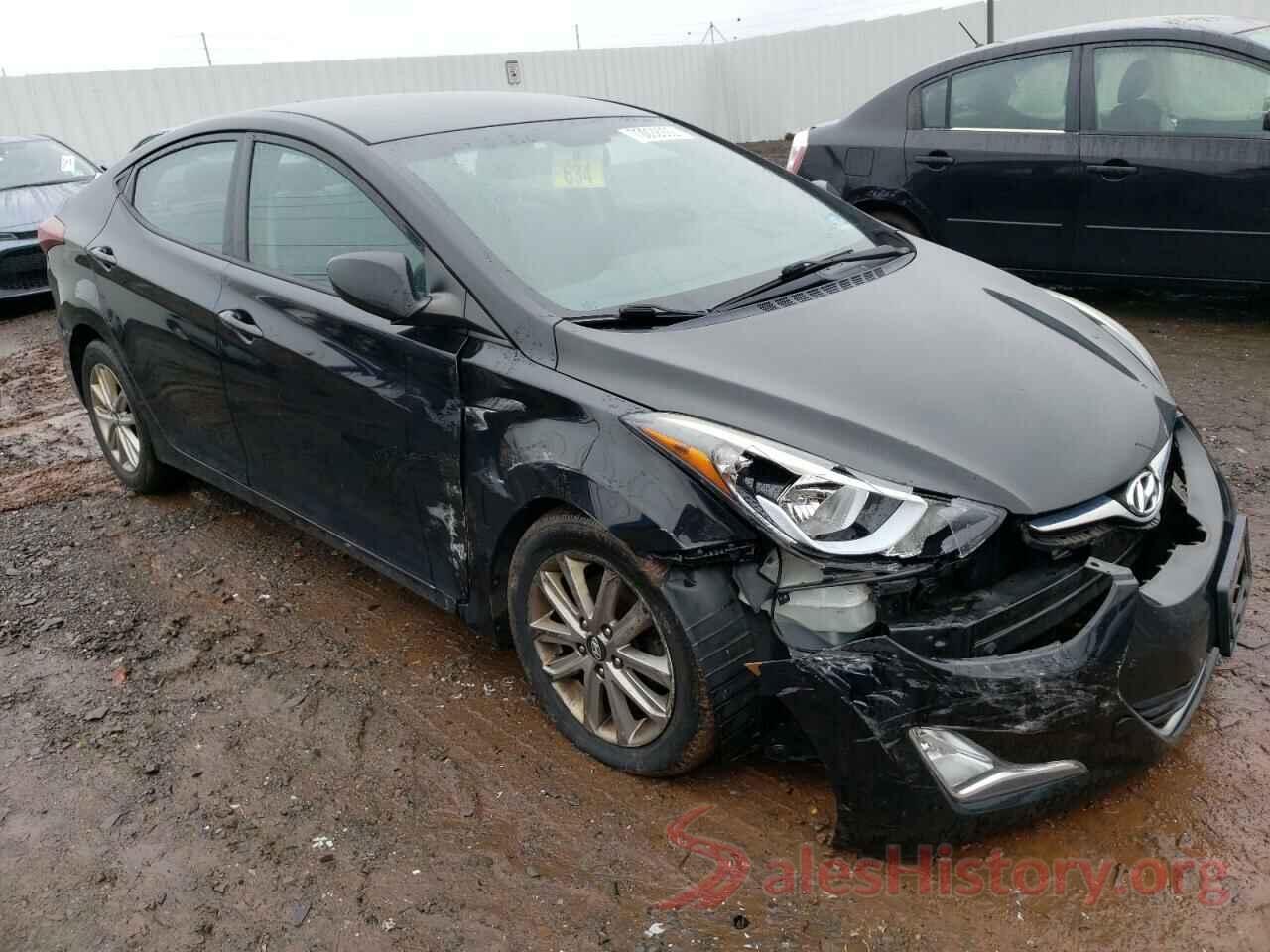 KMHDH4AE4FU420935 2015 HYUNDAI ELANTRA