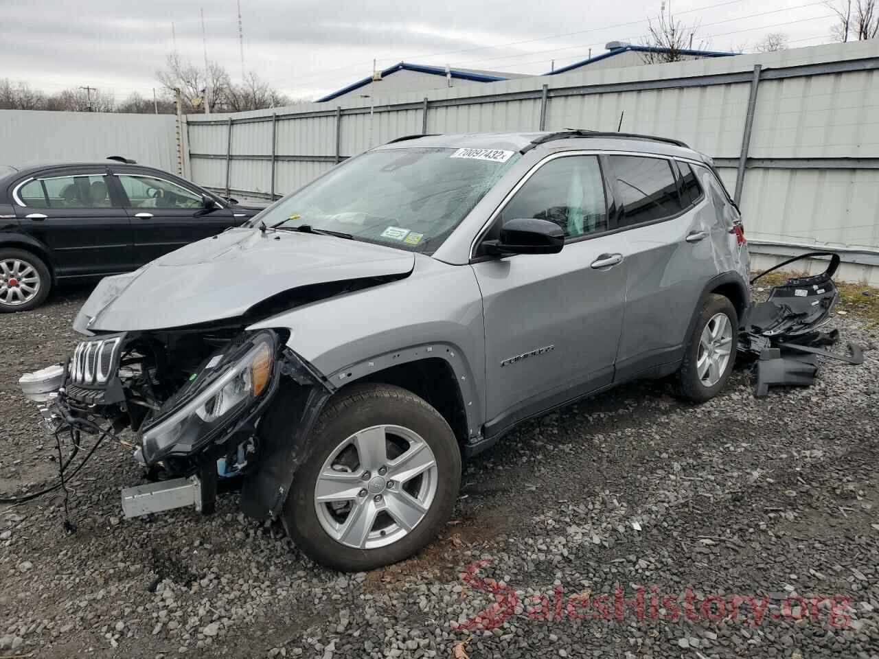 3C4NJDBB7NT155308 2022 JEEP COMPASS