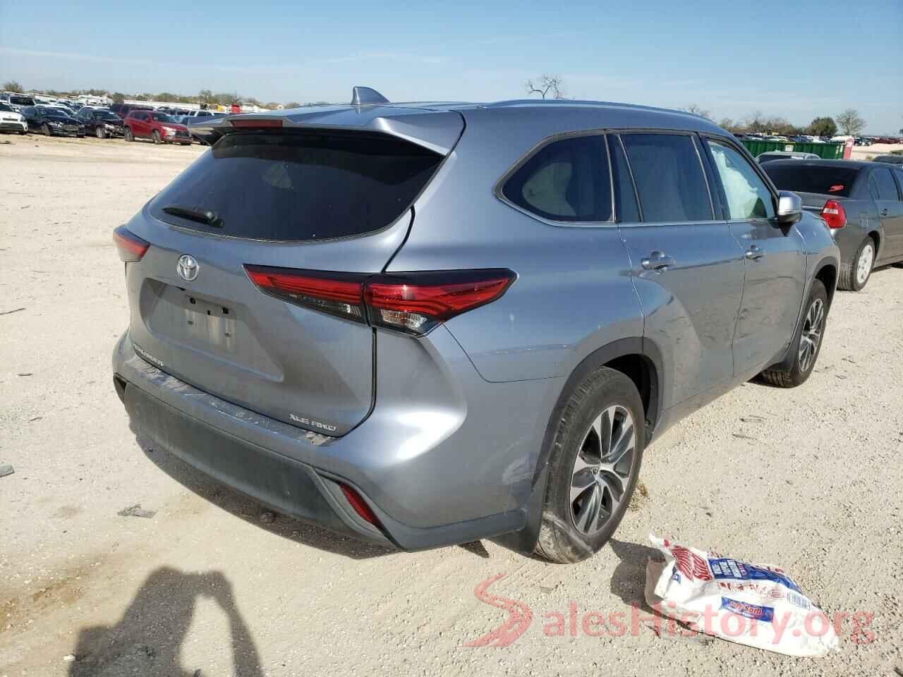 5TDGZRBH1LS010873 2020 TOYOTA HIGHLANDER