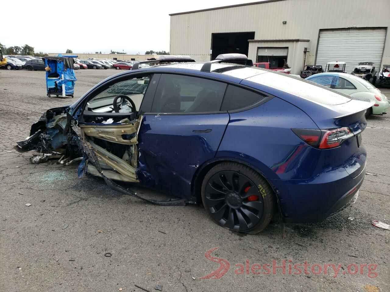 7SAYGDEF9NF464712 2022 TESLA MODEL Y