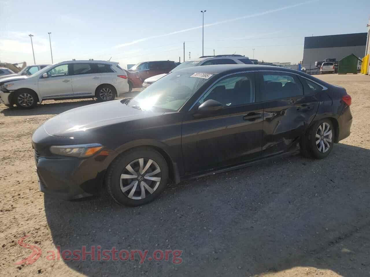 2022 HONDA CIVIC VIN 2HGFE2F28NH106636, auction photo