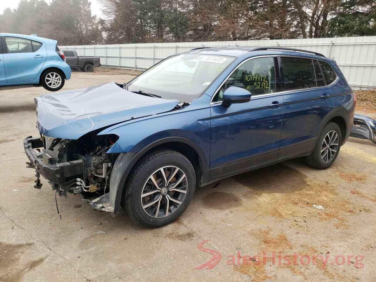 3VV2B7AX7KM142323 2019 VOLKSWAGEN TIGUAN