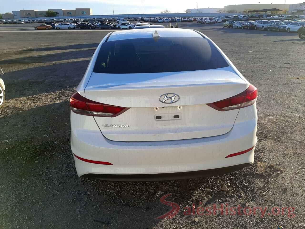 5NPD84LF5JH222278 2018 HYUNDAI ELANTRA