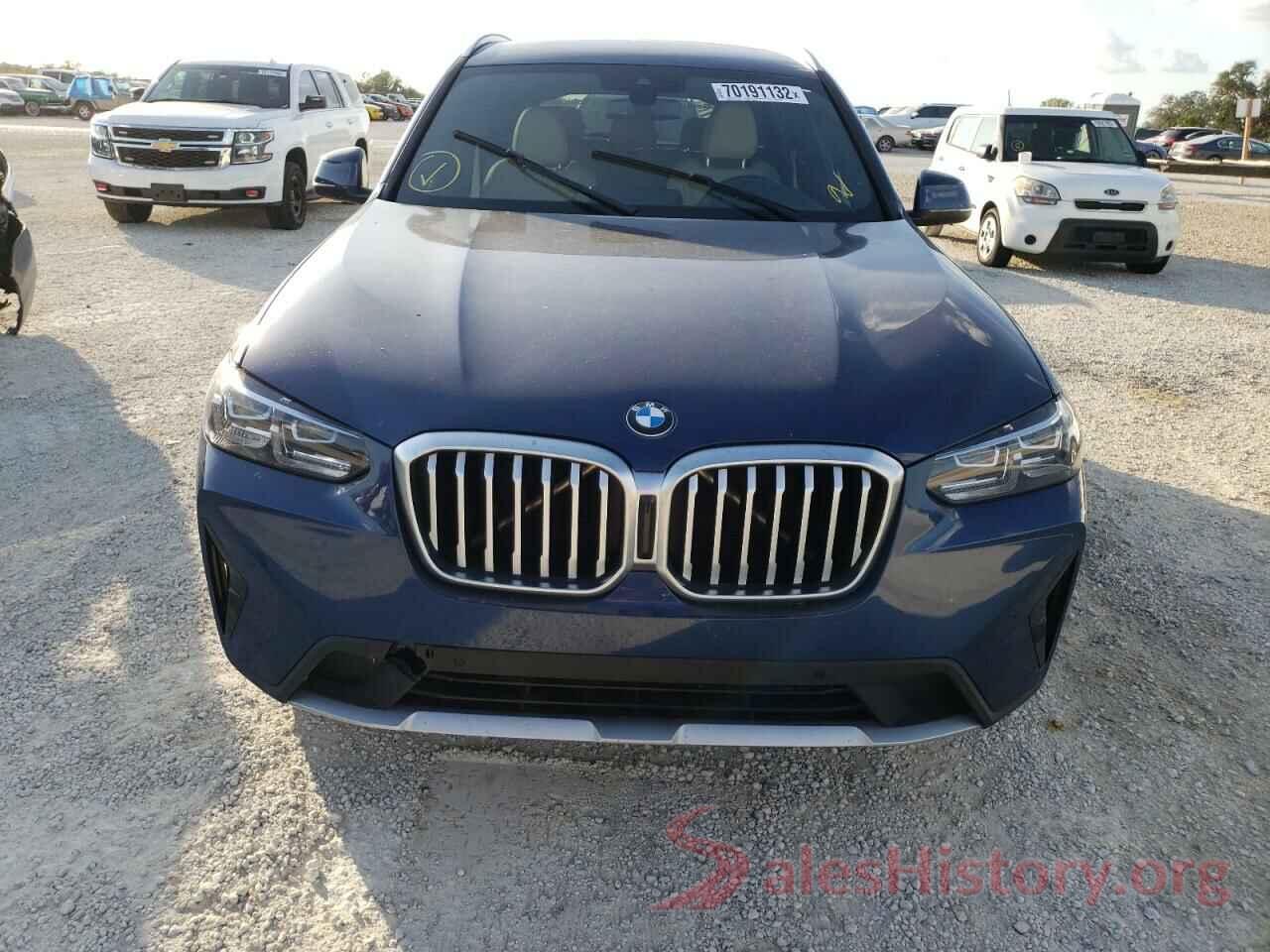 5UX43DP0XN9L10146 2022 BMW X3