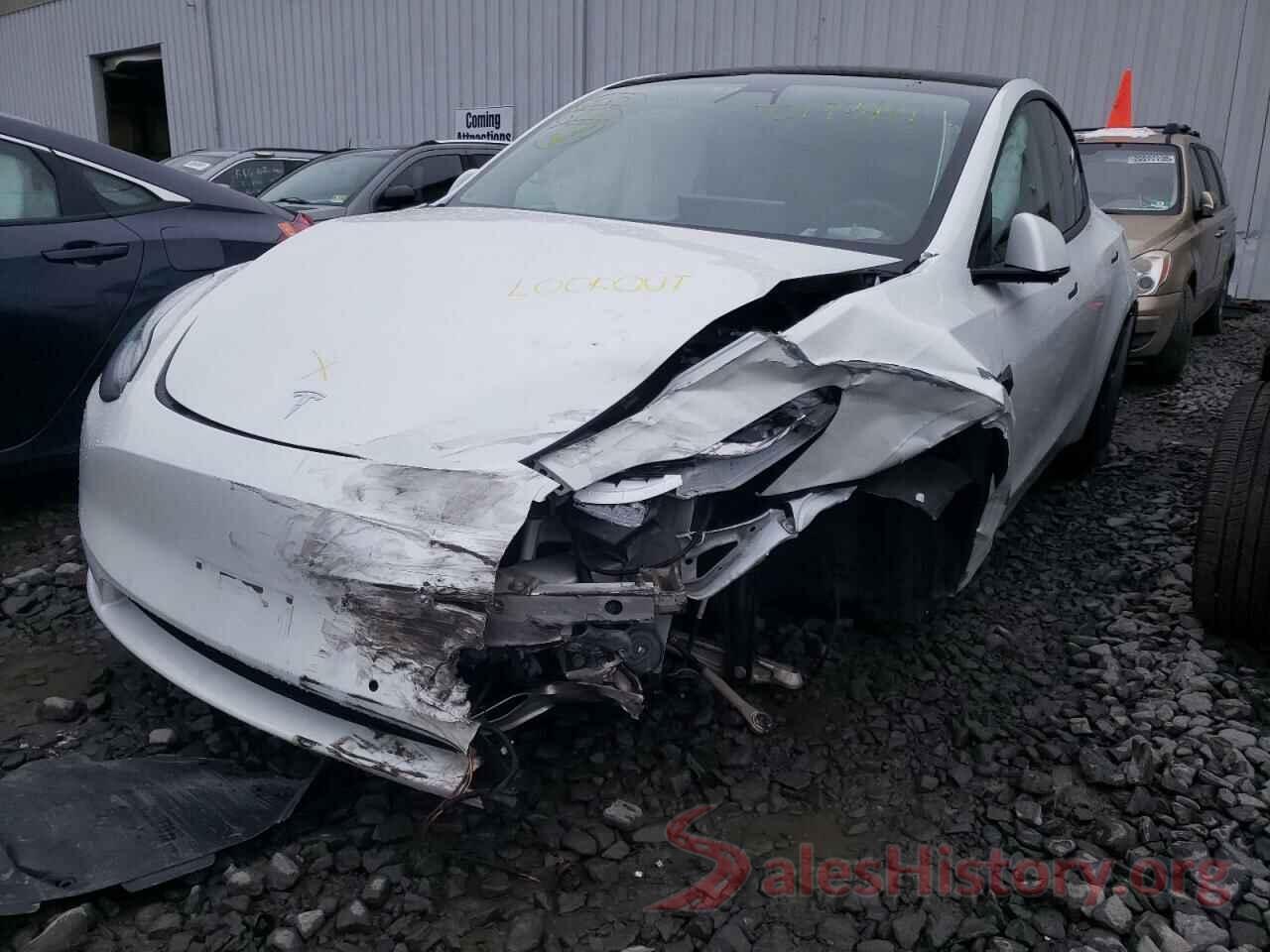 5YJYGDEE0LF034052 2020 TESLA MODEL Y