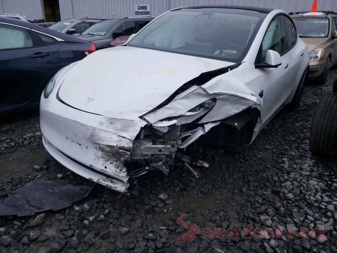 5YJYGDEE0LF034052 2020 TESLA MODEL Y