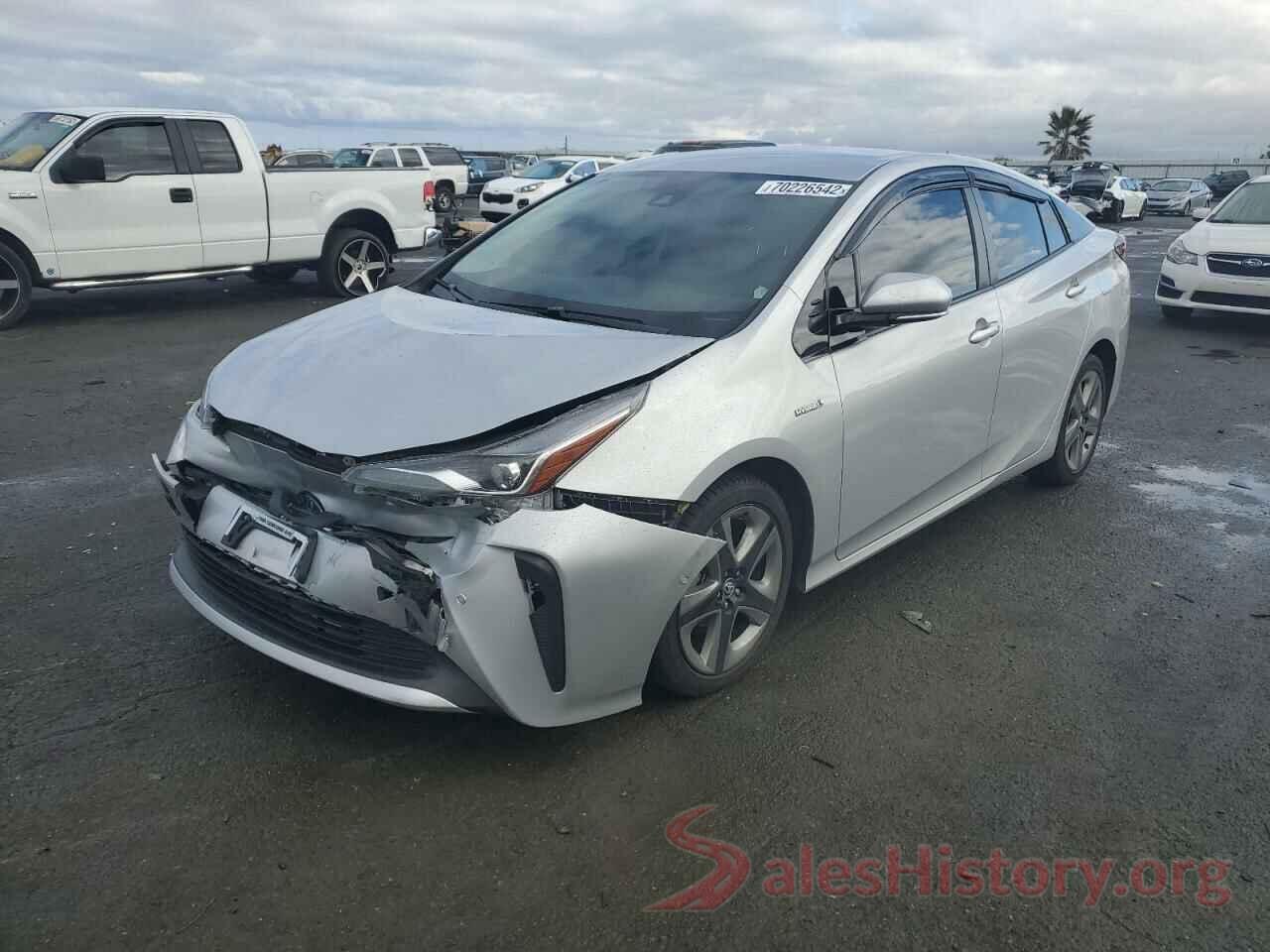 JTDKARFU5K3079865 2019 TOYOTA PRIUS