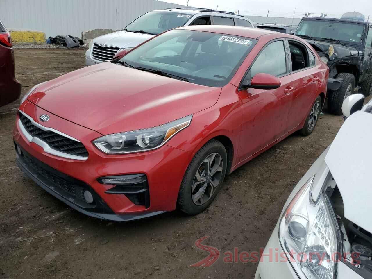 3KPF24AD5LE142675 2020 KIA FORTE