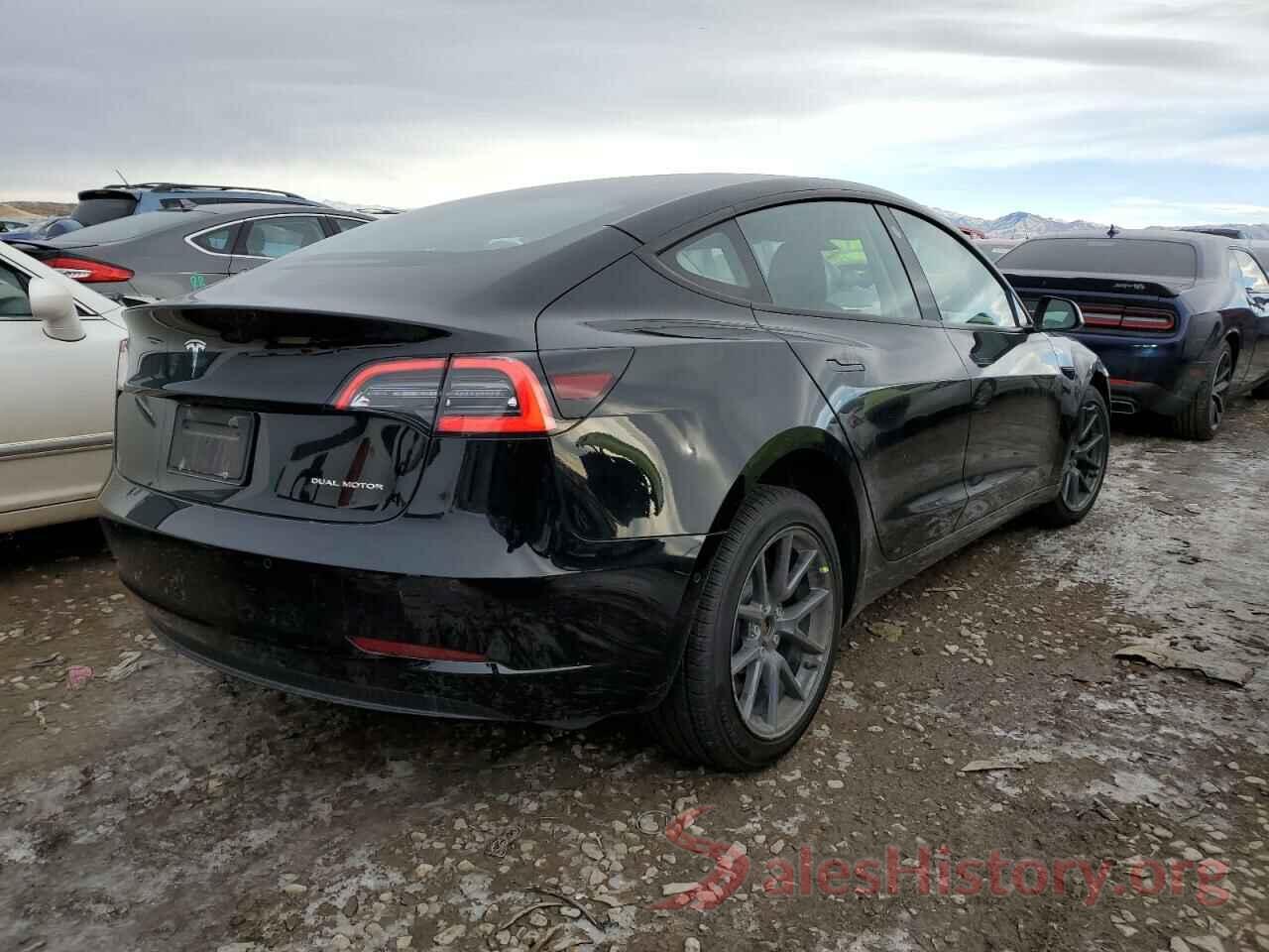 5YJ3E1EB5NF180261 2022 TESLA MODEL 3