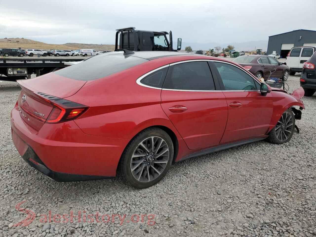 2020 HYUNDAI SONATA VIN 5NPEH4J29LH030319, right side view