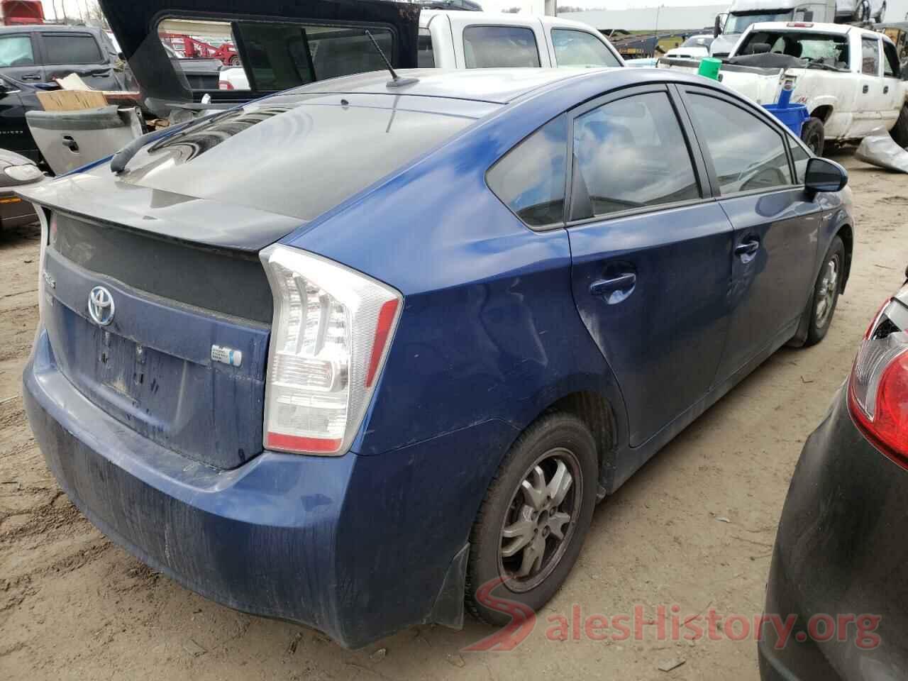 JTDKN3DU3A0044746 2010 TOYOTA PRIUS