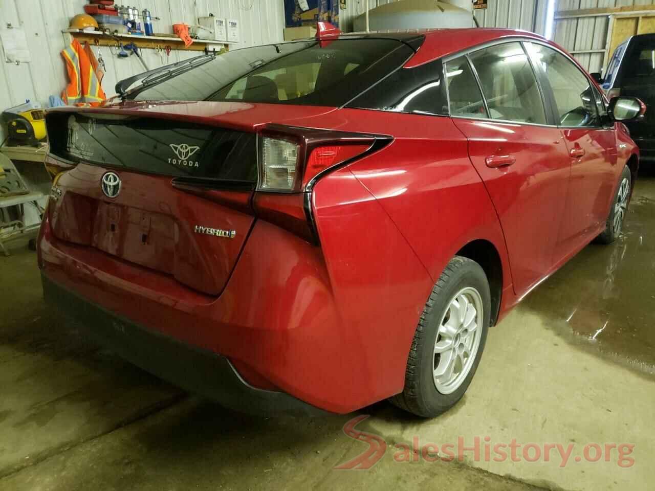 JTDL9RFU5K3000479 2019 TOYOTA PRIUS