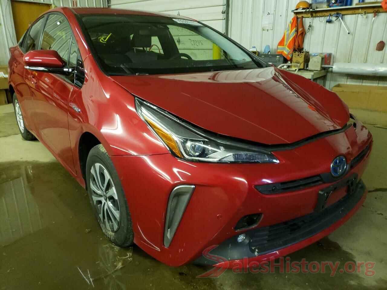 JTDL9RFU5K3000479 2019 TOYOTA PRIUS