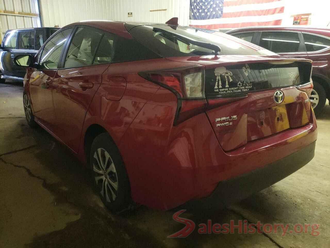 JTDL9RFU5K3000479 2019 TOYOTA PRIUS