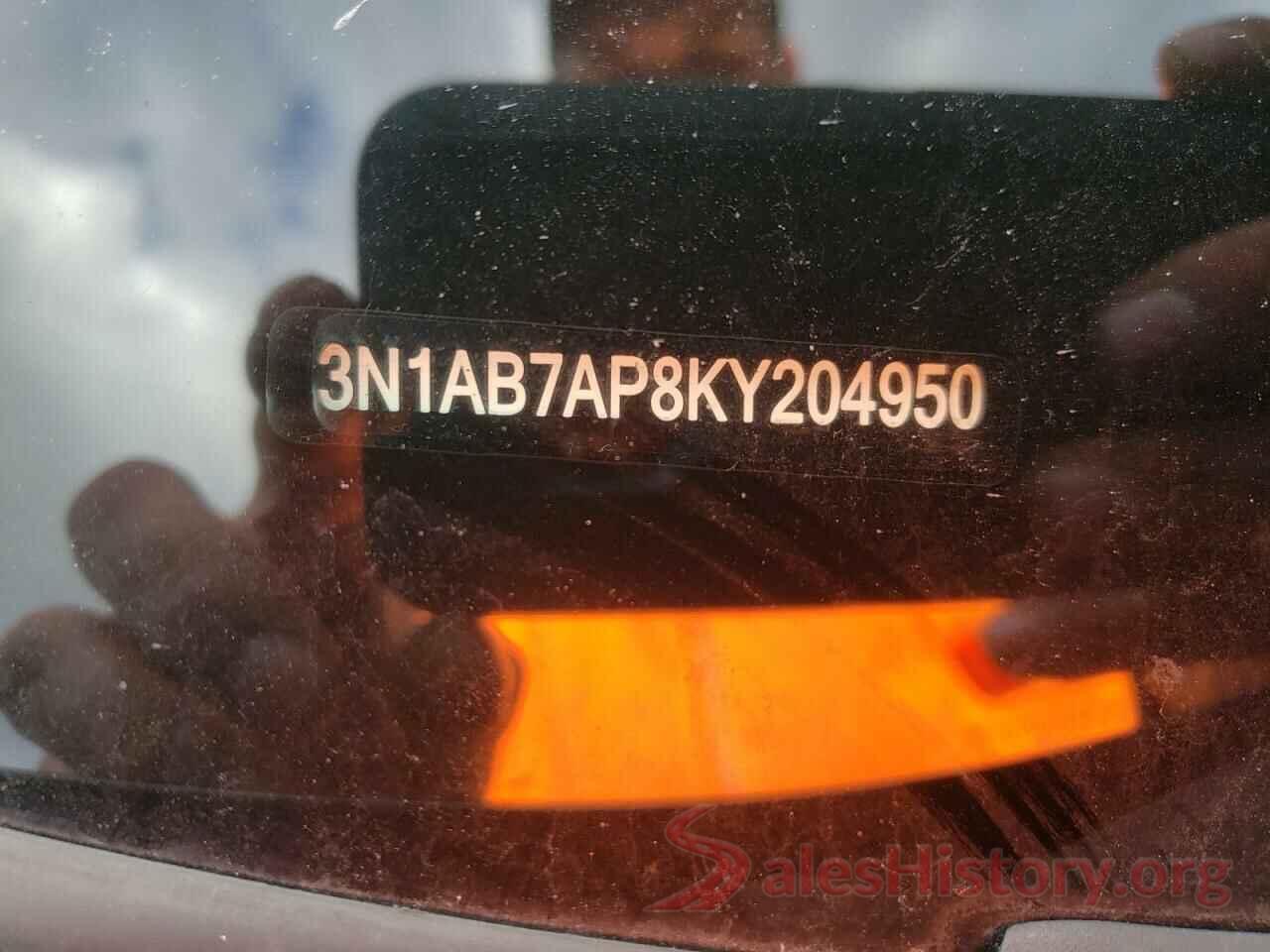 3N1AB7AP8KY204950 2019 NISSAN SENTRA