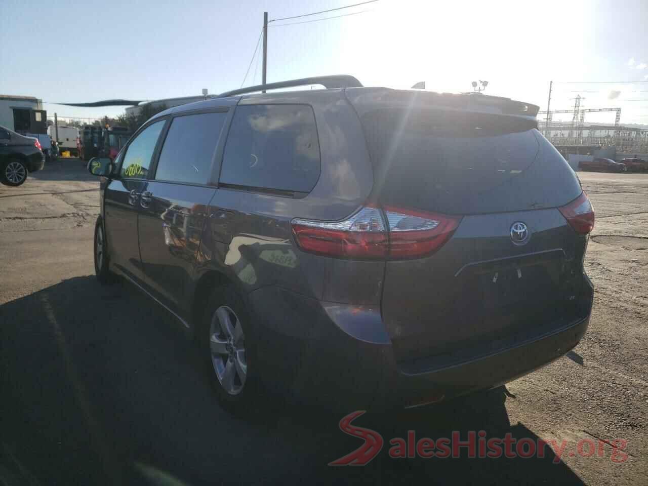 5TDKZ3DC7KS008892 2019 TOYOTA SIENNA