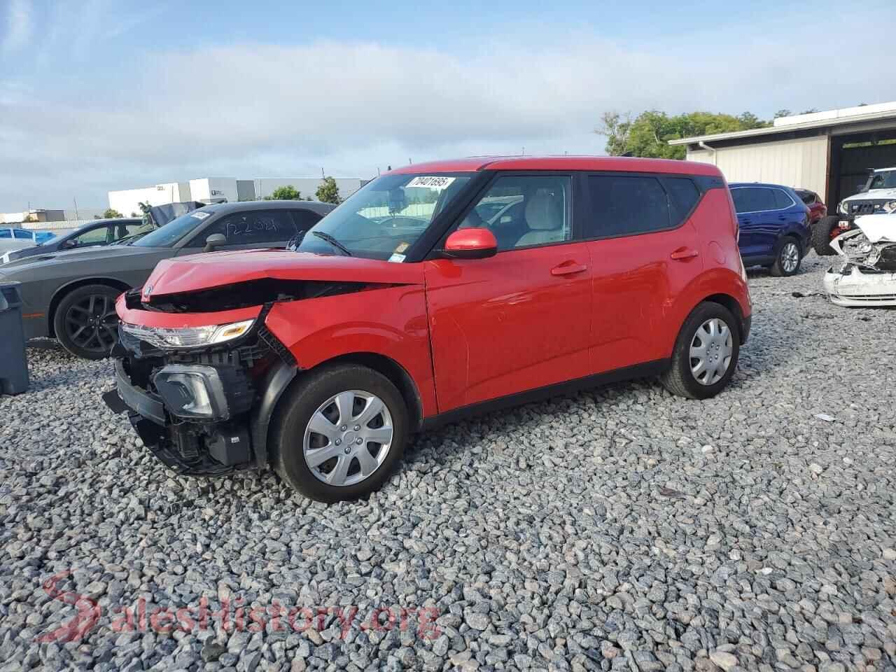 2020 KIA SOUL VIN KNDJ23AU1L7725989, auction photo