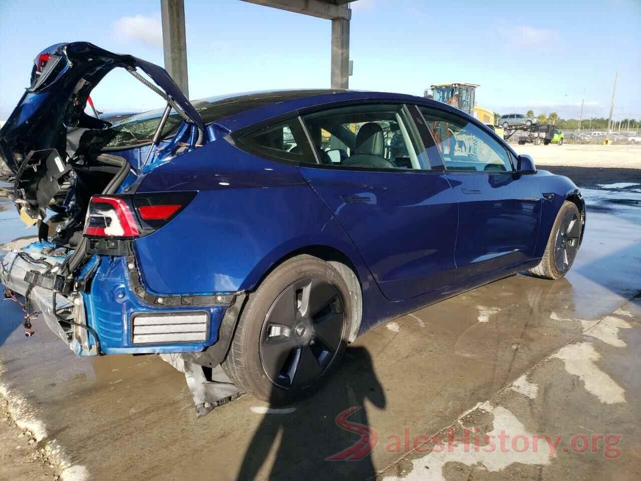 5YJ3E1EA8MF977092 2021 TESLA MODEL 3