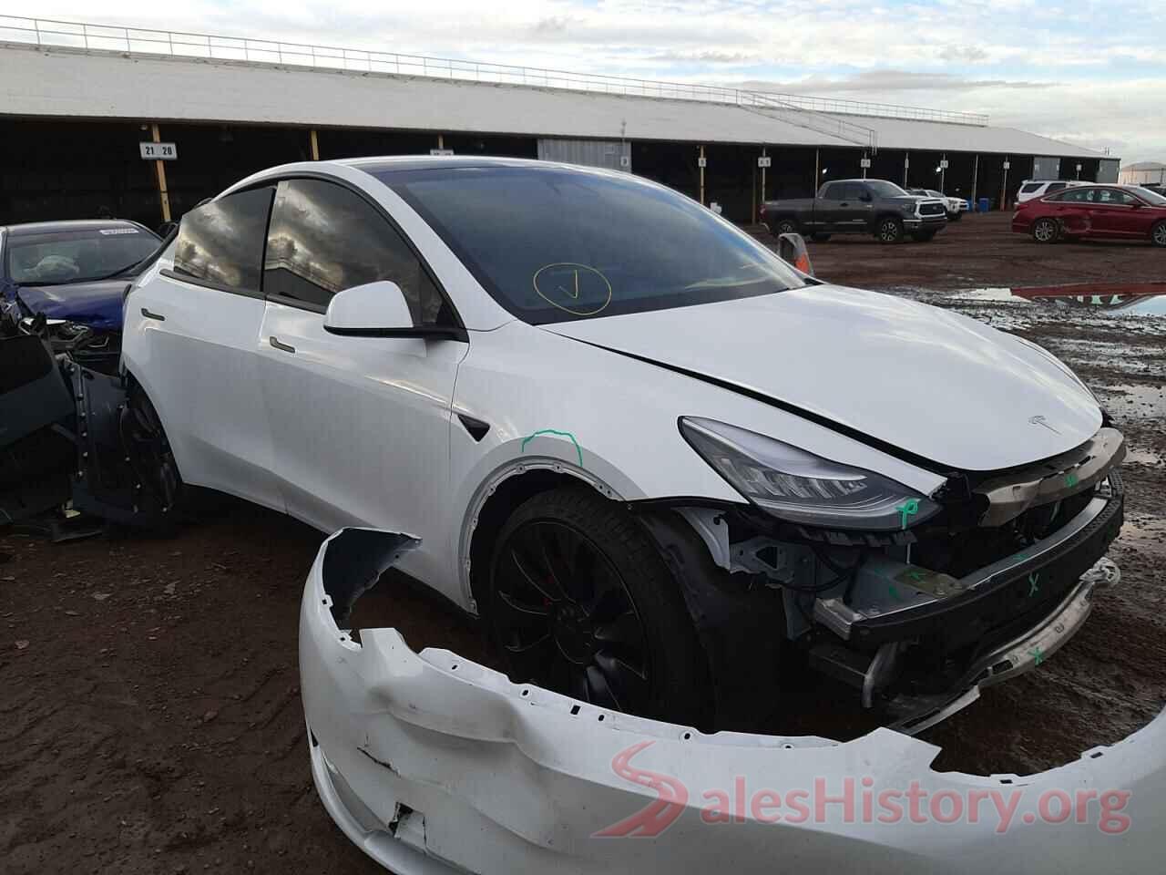 5YJYGDEF3LF003483 2020 TESLA MODEL Y