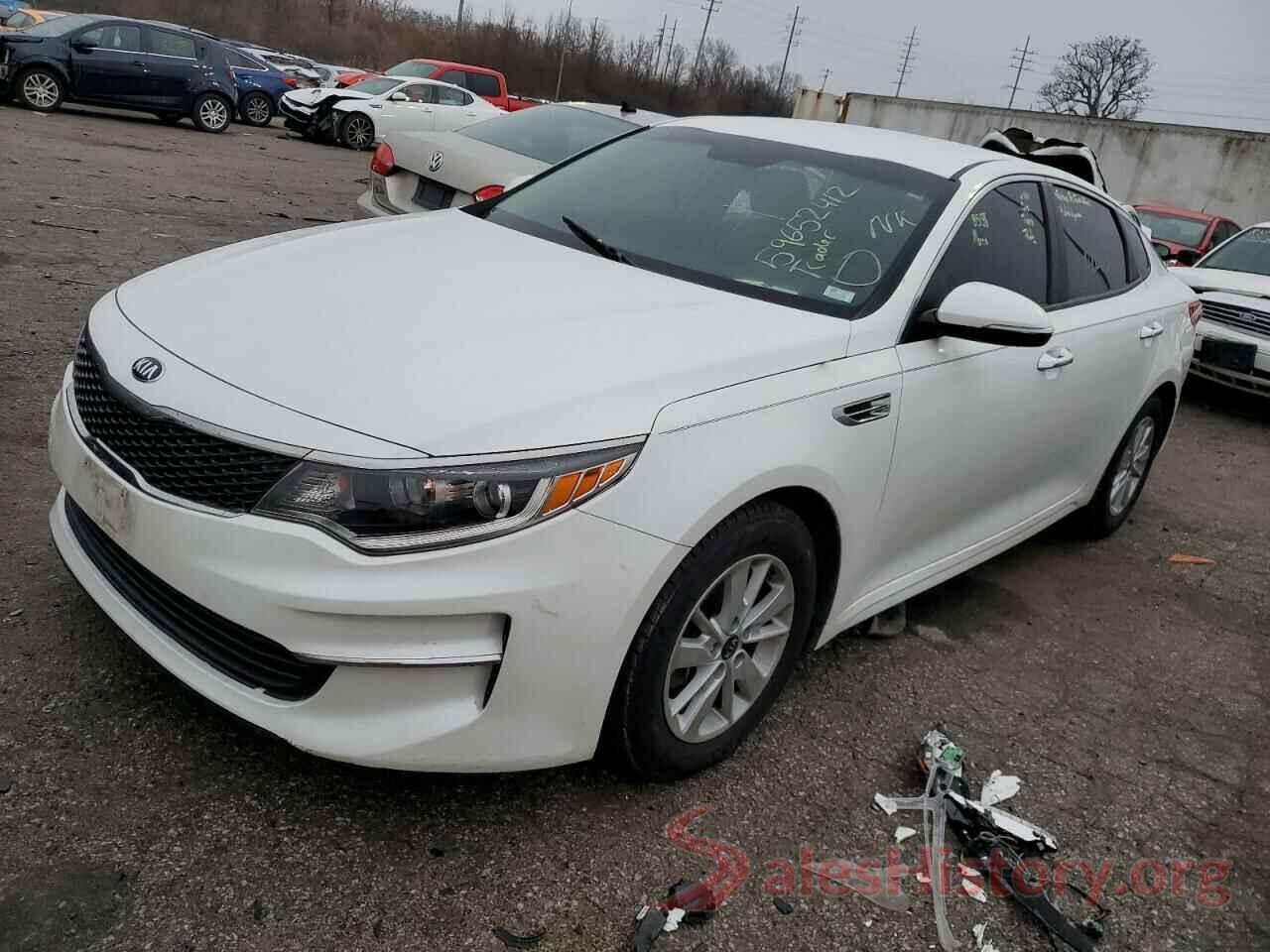 KNAGT4L31J5215939 2018 KIA OPTIMA