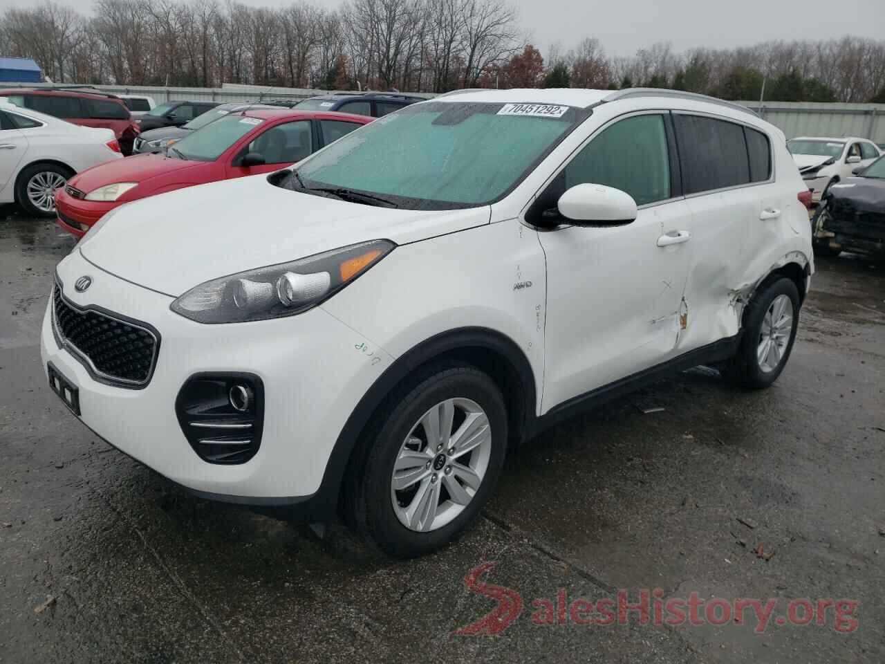 KNDPMCAC7J7421607 2018 KIA SPORTAGE