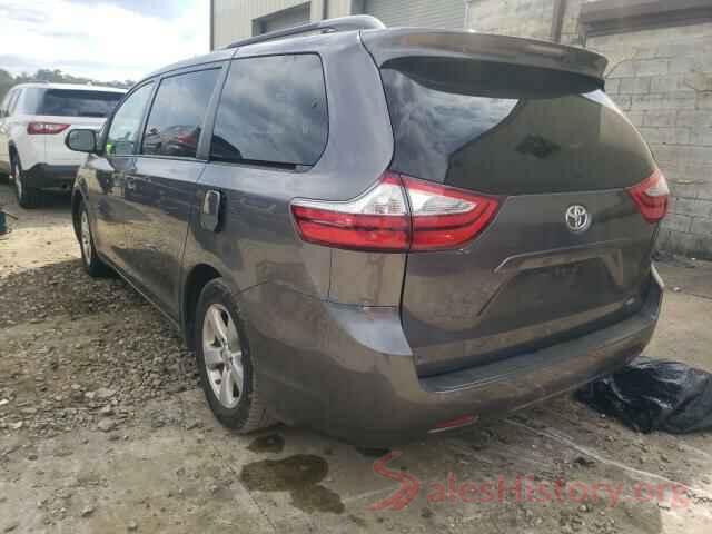 5TDKZ3DC6HS874415 2017 TOYOTA SIENNA