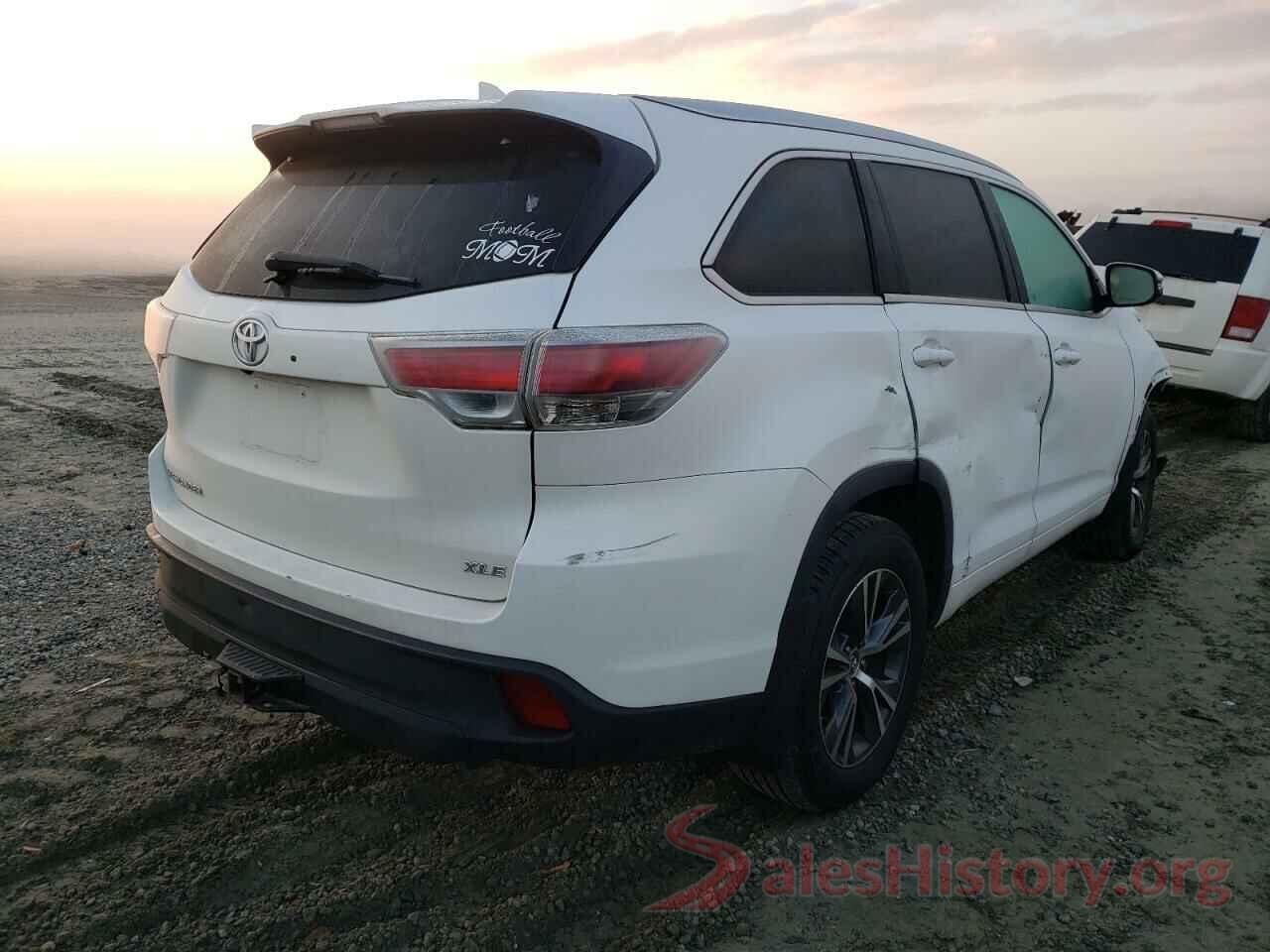 5TDKKRFH8GS162633 2016 TOYOTA HIGHLANDER