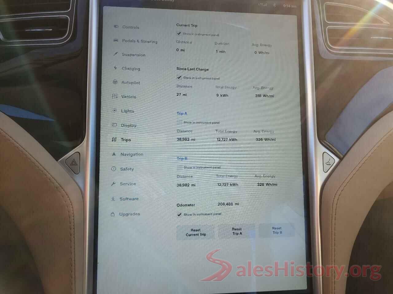 5YJSA1E2XFF102096 2015 TESLA MODEL S