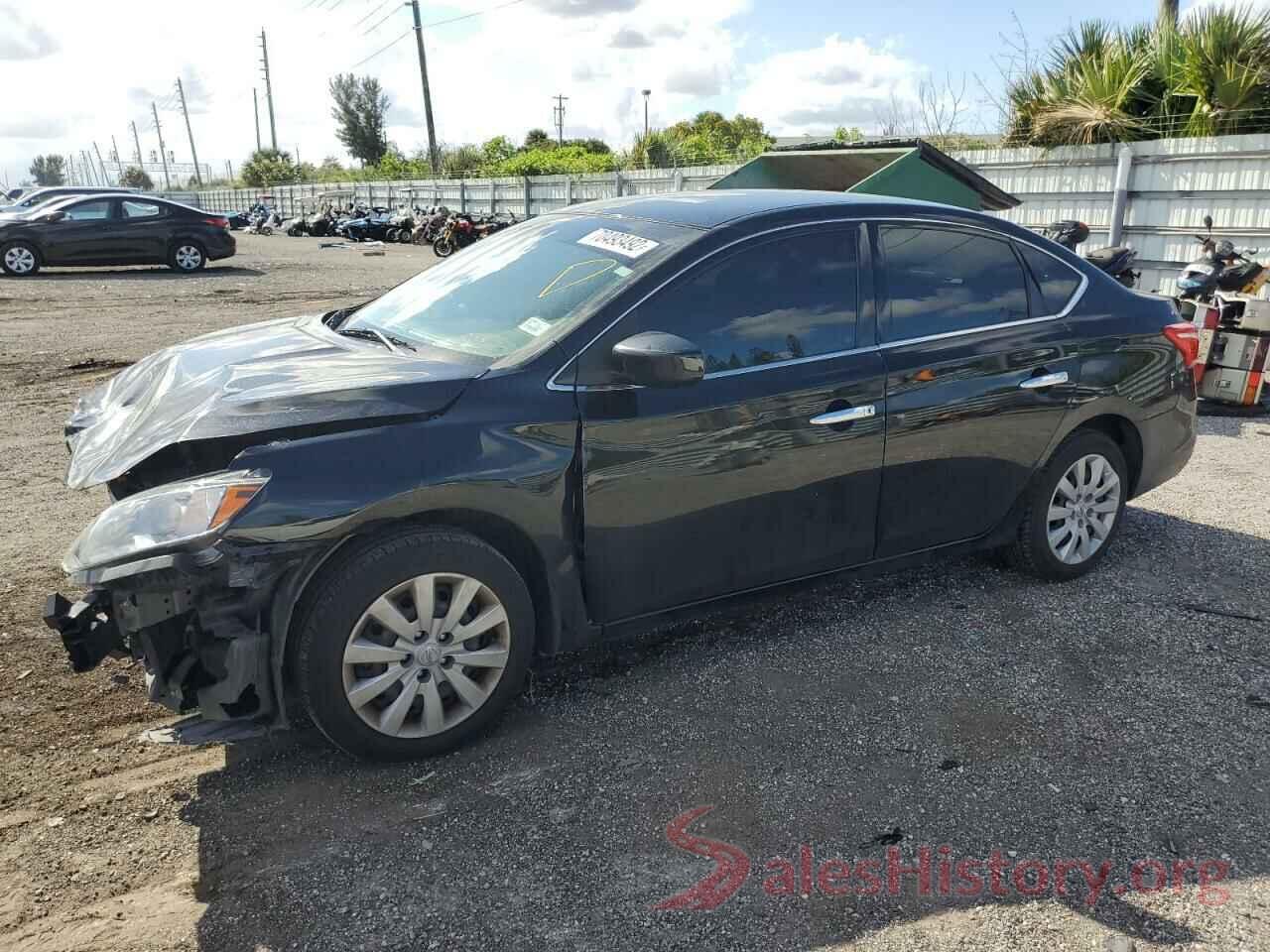 3N1AB7AP1KY298007 2019 NISSAN SENTRA