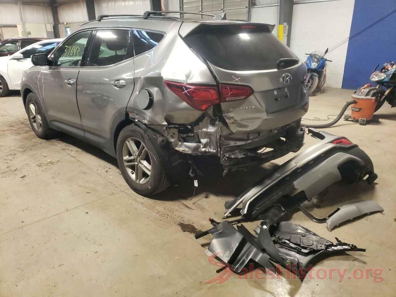 5NMZUDLB5JH102377 2018 HYUNDAI SANTA FE