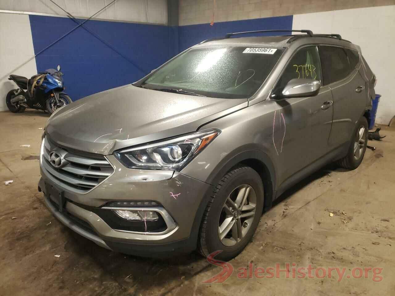 5NMZUDLB5JH102377 2018 HYUNDAI SANTA FE