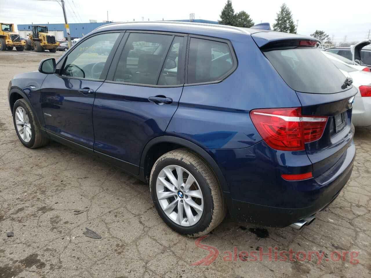 5UXWX9C52H0T06600 2017 BMW X3