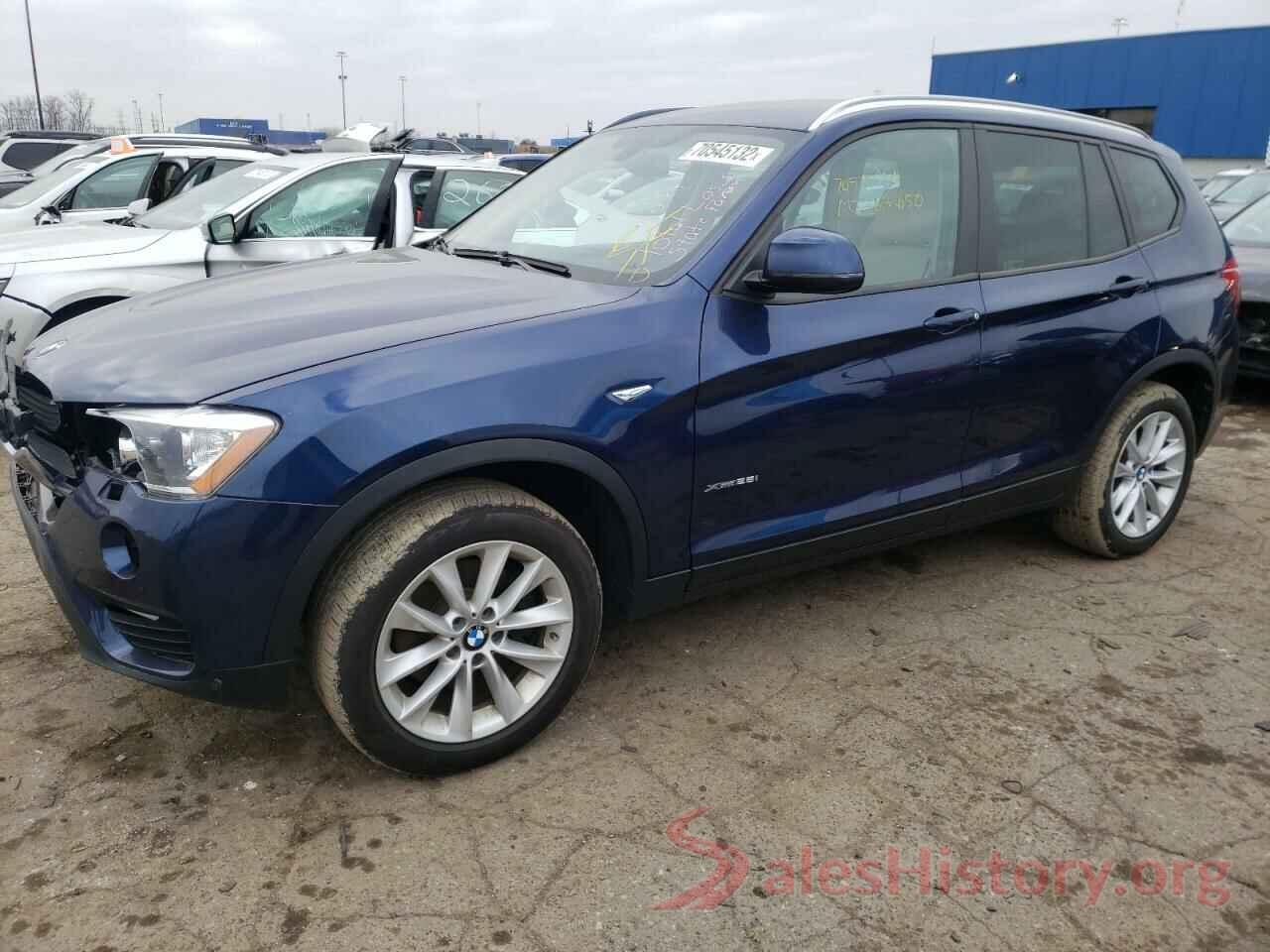 5UXWX9C52H0T06600 2017 BMW X3