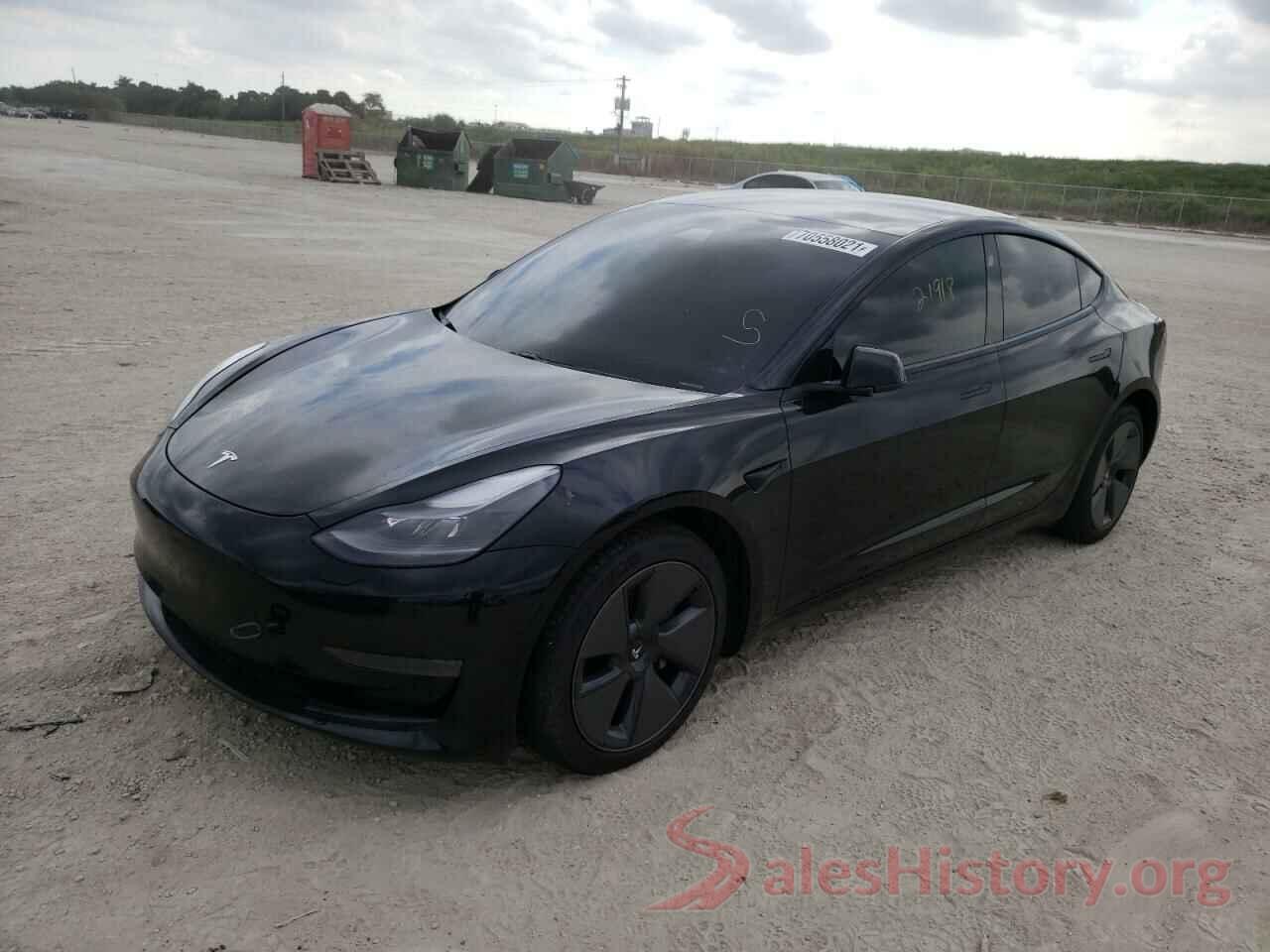 5YJ3E1EA7MF922262 2021 TESLA MODEL 3