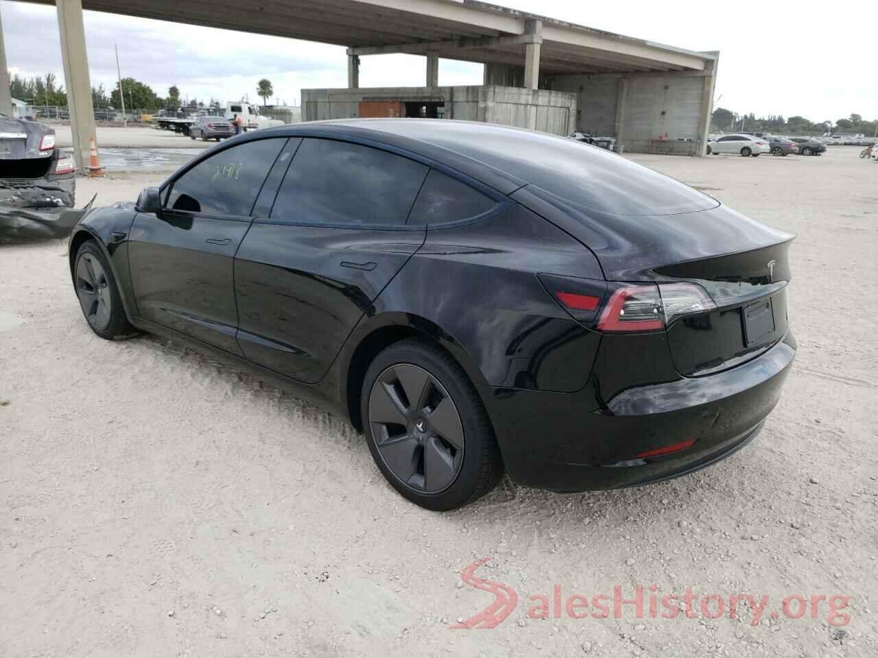 5YJ3E1EA7MF922262 2021 TESLA MODEL 3