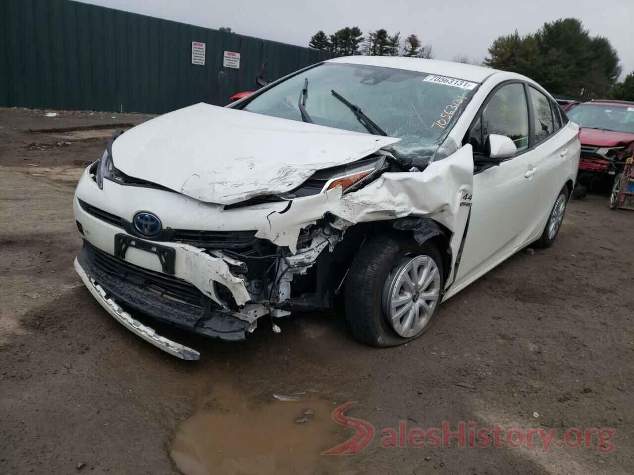 JTDKARFU0K3094094 2019 TOYOTA PRIUS