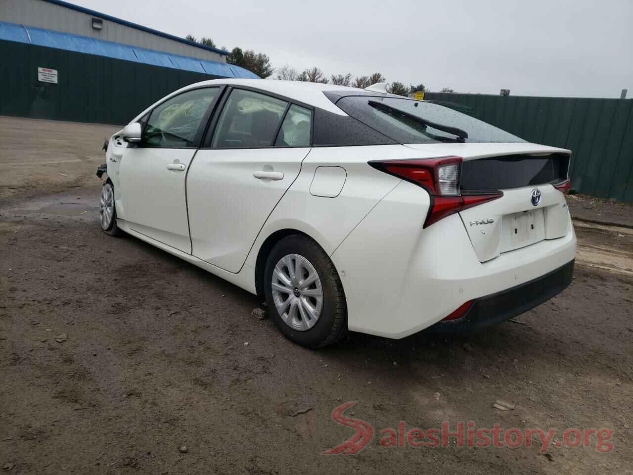 JTDKARFU0K3094094 2019 TOYOTA PRIUS