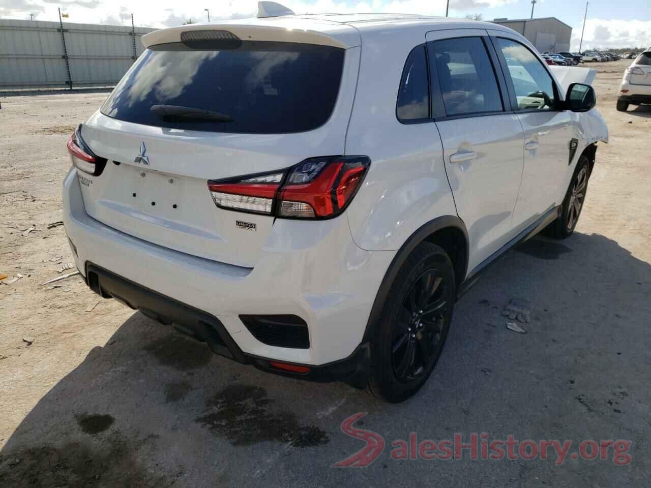 JA4APUAU4MU007597 2021 MITSUBISHI OUTLANDER